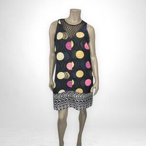 MAEVE Medium‎ Tilde Sleeveless Shift Jacquard Dress